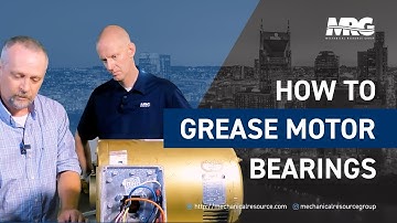 Mastering Motor Maintenance: Correctly Greasing Bearings