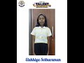 Virtual Talent Carnival 2026 | Elakkiya Sethuraman | Story Presentation