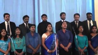 Video thumbnail of "BORN IN A MANGER SO LOWLY CHRISTMAS CAROL ST ANDREW ZONE NOIDA"