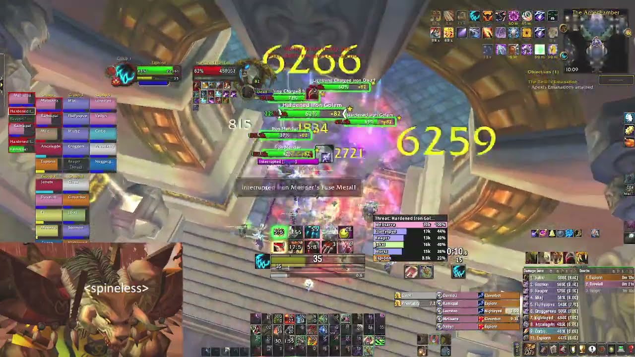 NA 1ST ULDUAR - SPINELESS - FERAL DPS POV