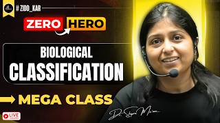 Biological Classification Mega Class for NEET Aspirants | Biology | Hindi Medium | Shipra Ma’am