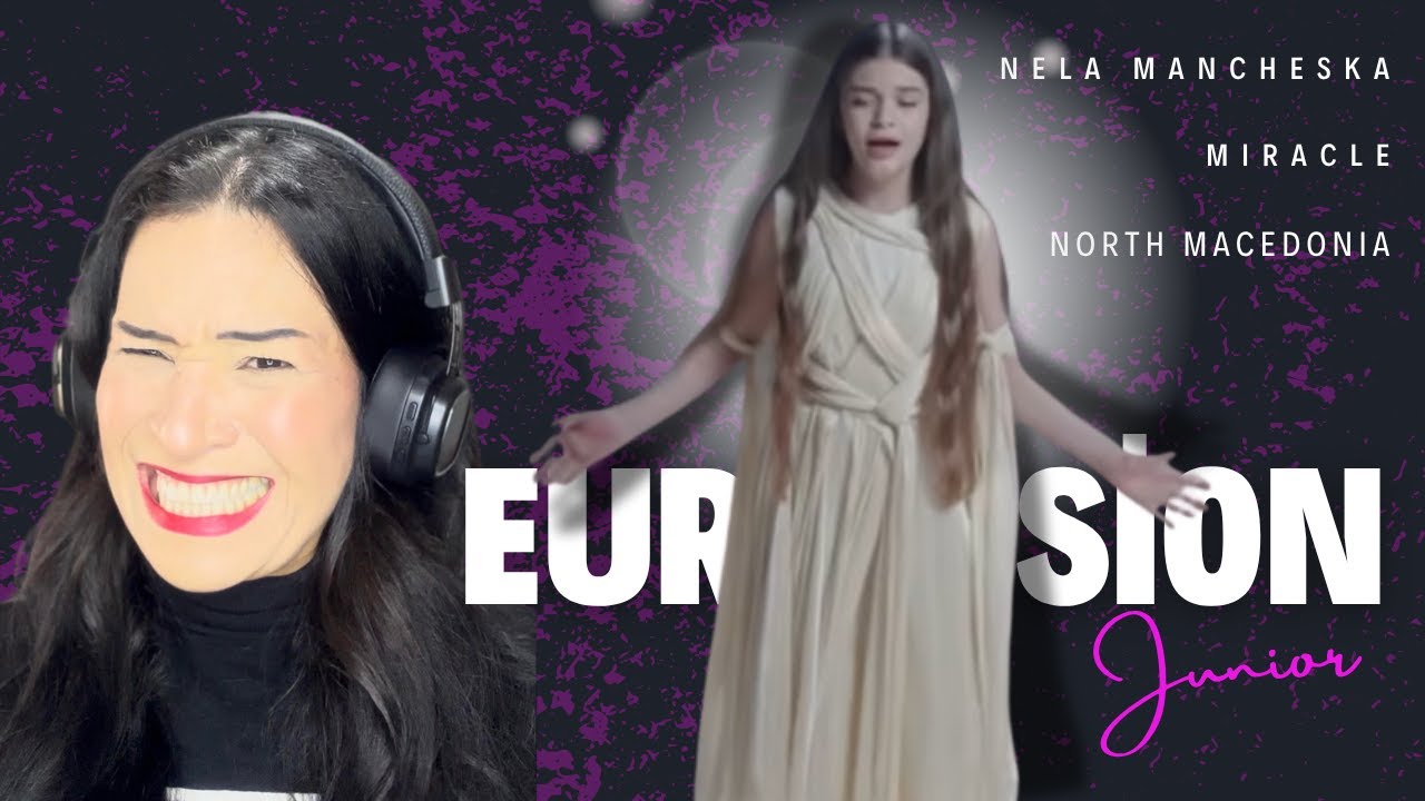 Reaction Nela Mancheska - Miracle | North Macedonia 🇲🇰 | Official Music Vid | Junior Eurovision 2025