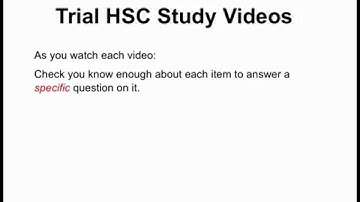 Trial HSC Mathematics Study Video 3 Equations