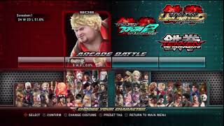 Tekken 18 Select Character (Version 7)