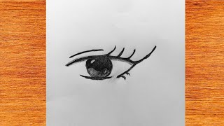 How to Draw Anime Eyes Step by Step ✏️ | Easy Anime Eye Drawing for Beginners