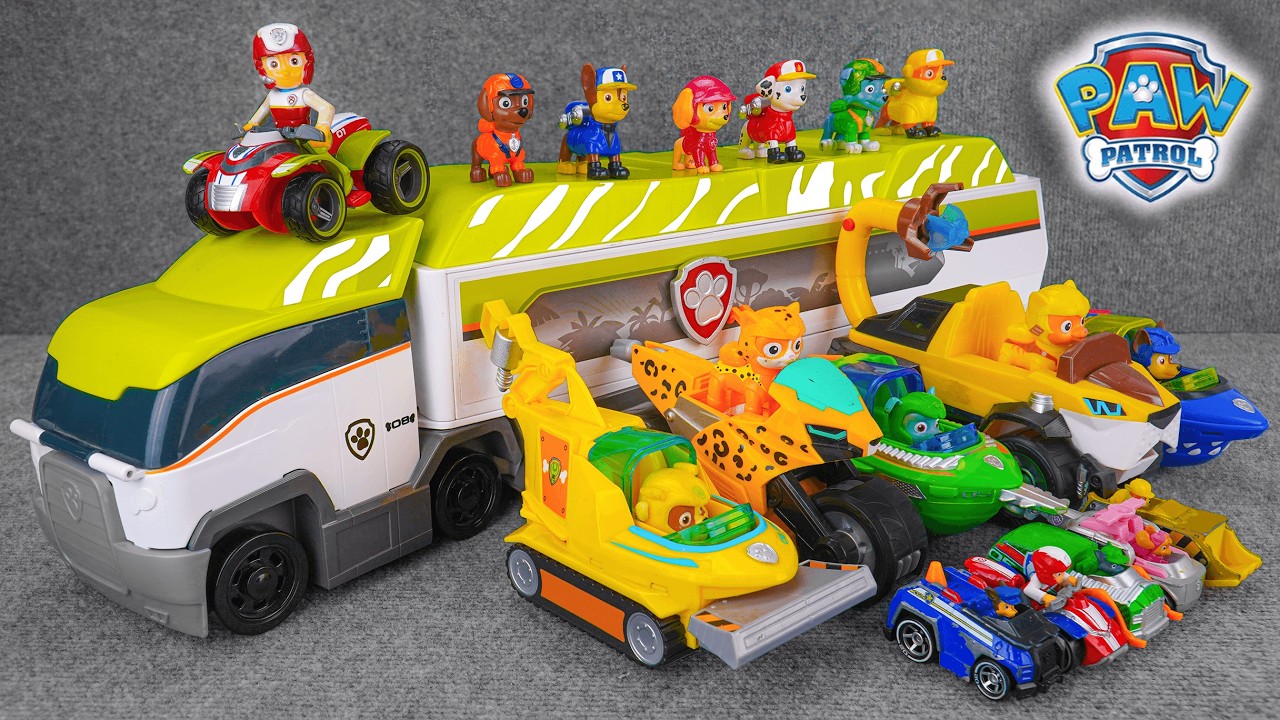 Paw Patrol MEGA Fleet Unboxing! 🐾🚓 Which Truck Is The Coolest? | Paw ...