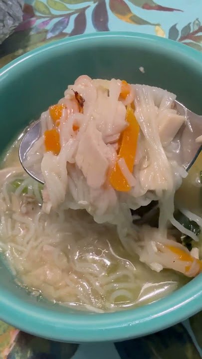 Finished Product of the Misua Soup