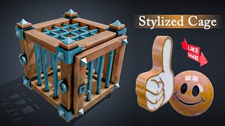 stylized Cage Modeling in Maya: A Step-by-Step Guide!