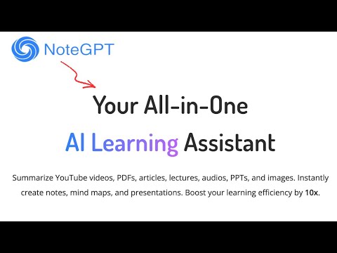 Notegpt video