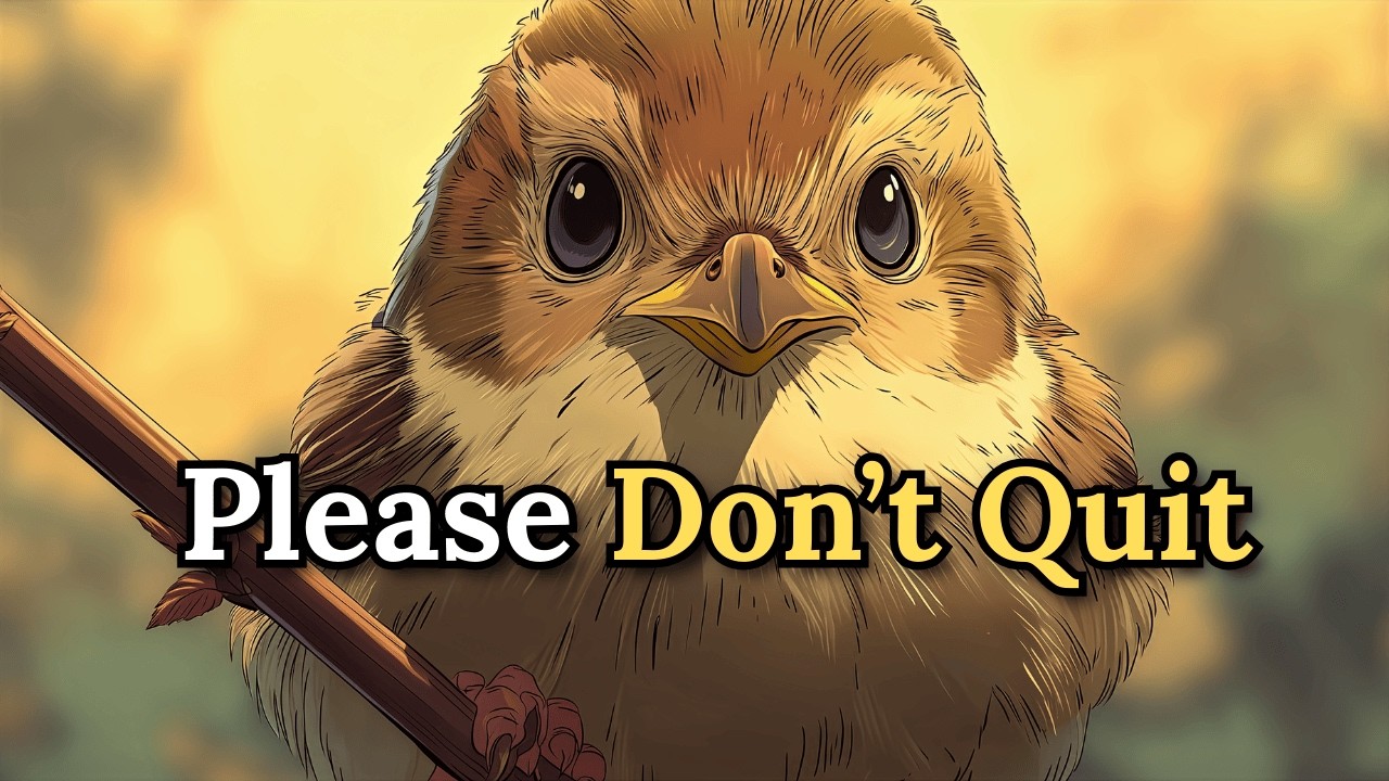Please Don’t Quit | One Small Step Can Change Everything | Life-changing Motivational Story