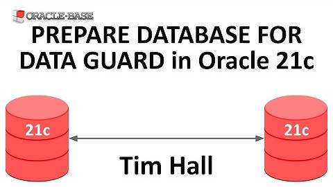 The PREPARE DATABASE FOR DATA GUARD Command in Oracle Database 21c