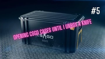 Opening cases everyday until I get a knife | Day 5