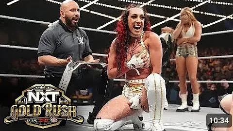 FULL MATCH: Jacy Jayne wins title after Culling betray Tatum Paxley: NXT Gold Rush 2025 highlights