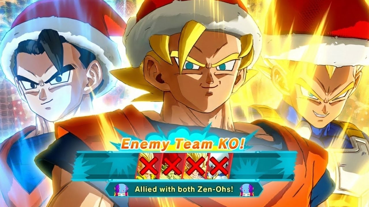 I TURNED DRAGON BALL GEKISHIN SQUADRA INTO A JOLLY CHRISTMAS WAR ZONE!!