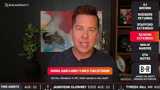Why did the Giants extend GM Joe Schoen