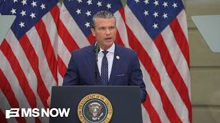 Former Rep. slams Hegseth for 'pursuing an illegal war' as Dems call for his impeachment