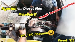 Old Diesel Engine Service How come it's broken like this | What's this Diesel Engine 1125