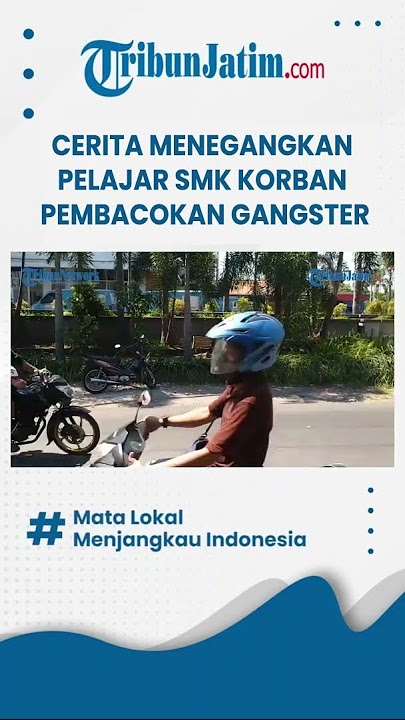 #shorts  MENCEKAM, Cerita Pelajar SMK Jadi Korban Pembacokan Gangster