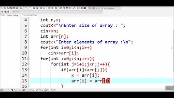 How to Find Second Largest Element in an Array in C++
