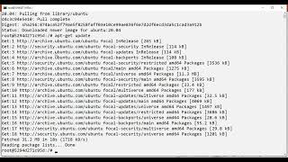 Docker01 - docker run --name NAME -p PORT:PORT -it IMAGE:TAG /bin/bash