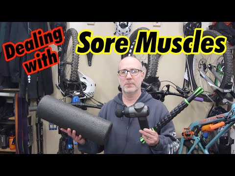 Got sort muscles? Check out how I deal with sore muscles after a mountain bike ride