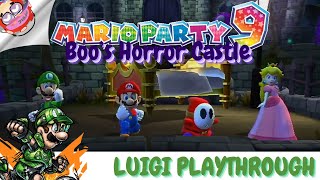 ShyGuy plays: Mario Party 9 Solo Mode (3)  Boo's Horror Mansion