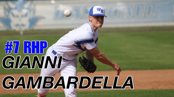 RHP Gianni Gambardella - West Haven Blue Devils (C...