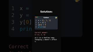 Python list challenge solution