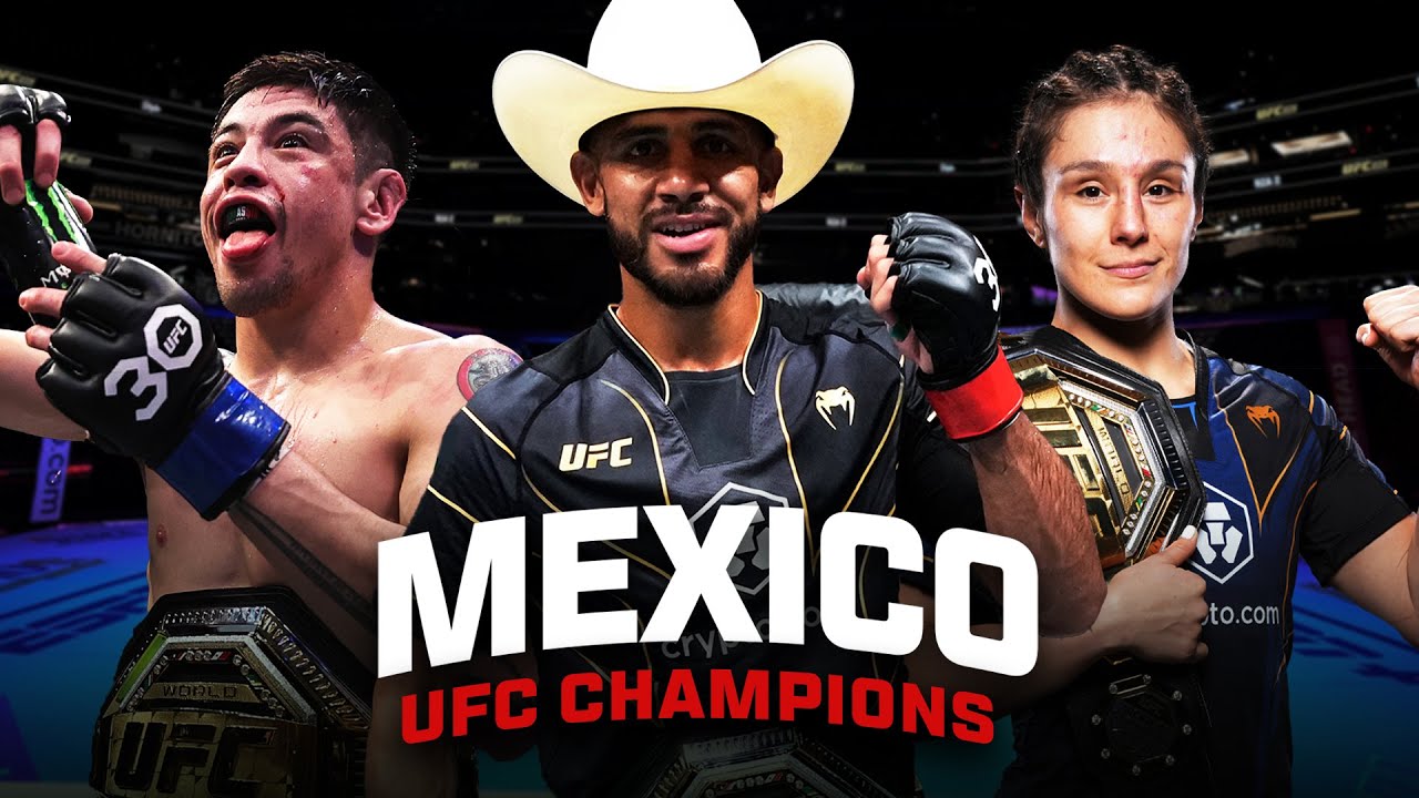 Mexico's Finest Champions - Yair Rodriguez, Brandon Moreno & Alexa Grasso