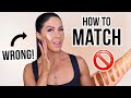 HOW TO MATCH YOUR FOUNDATION SHADE - THE RIGHT WAY!