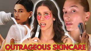 Is Hailey Bieber $768 Korean Skincare routine worth it Esthetician reacts