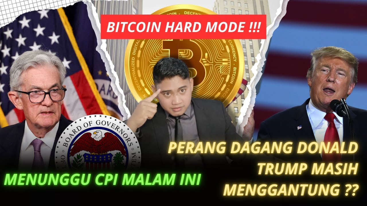 CPI MALAM INI 12 FEBRUAI !! BITCOIN DUMP OR PUMP MALAM INI ??