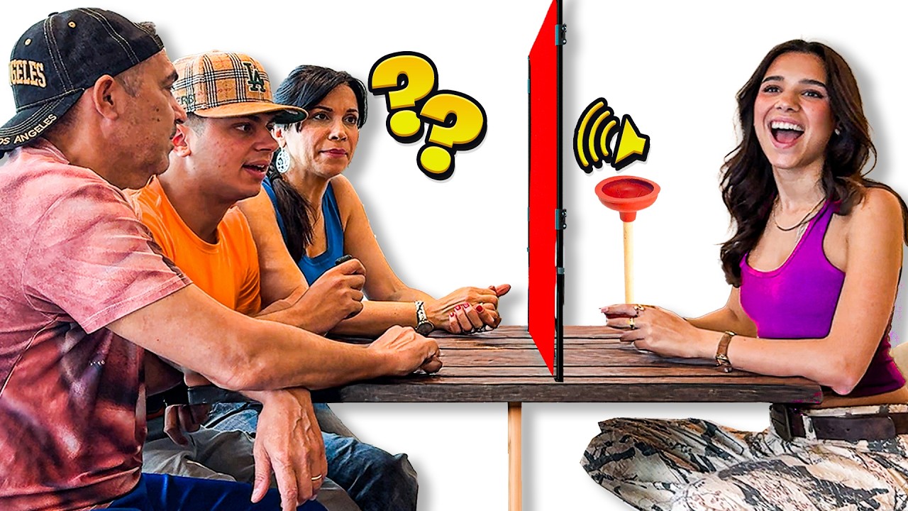 INDOVINA l'OGGETTO dal SUONO con i NOSTRI GENITORI