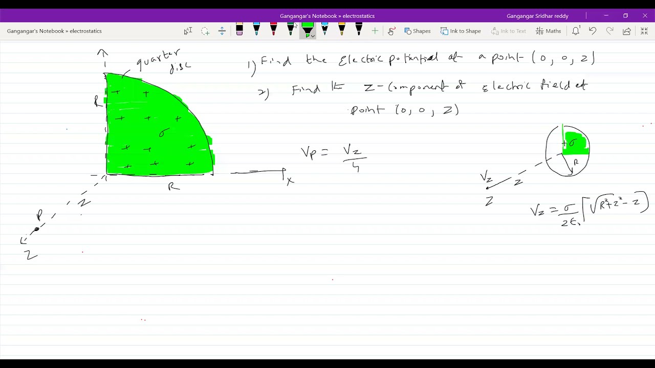 Numericals on potential part(a