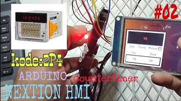 Counter Timer Arduino | Nextion Display part2
