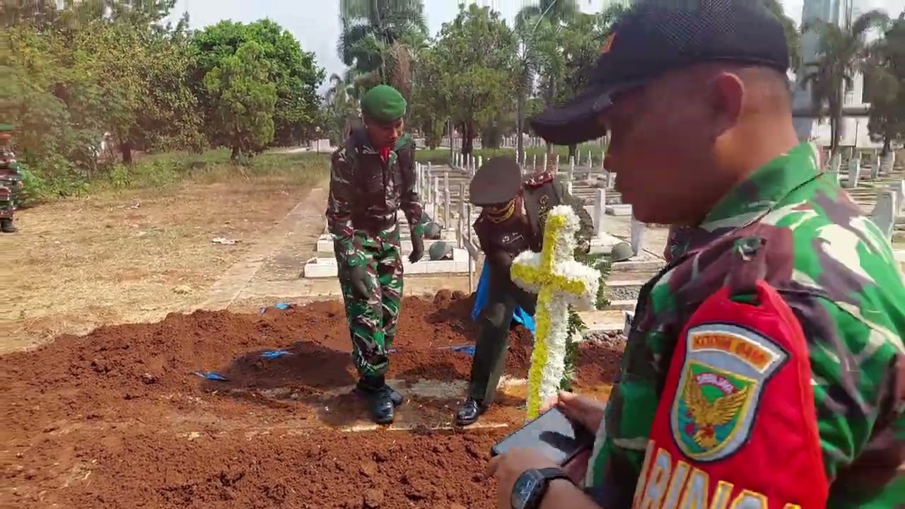 Upacara Militer Pemakaman Alm Amser Simatupang (Op ni si Ruben) Lahir 05-08-1940 Wafat: 12 Juli 2025