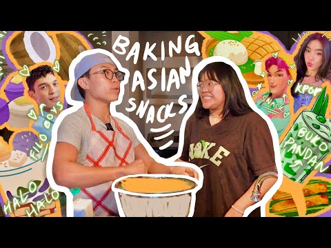 DRUNK BAKING ICONIC ASIAN DESSERTS...