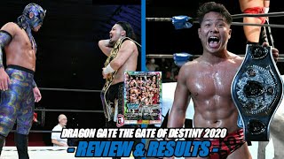 Review & Résultats - Dragon Gate The Gate Of Destiny 2020