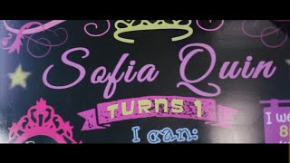 Sofia Quin's 1st Birthday Party