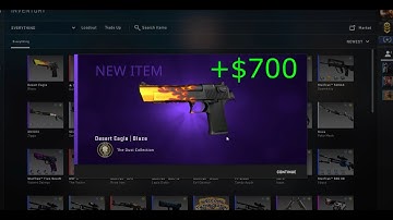 Desert Eagle Blaze Tradeup (8% chance)