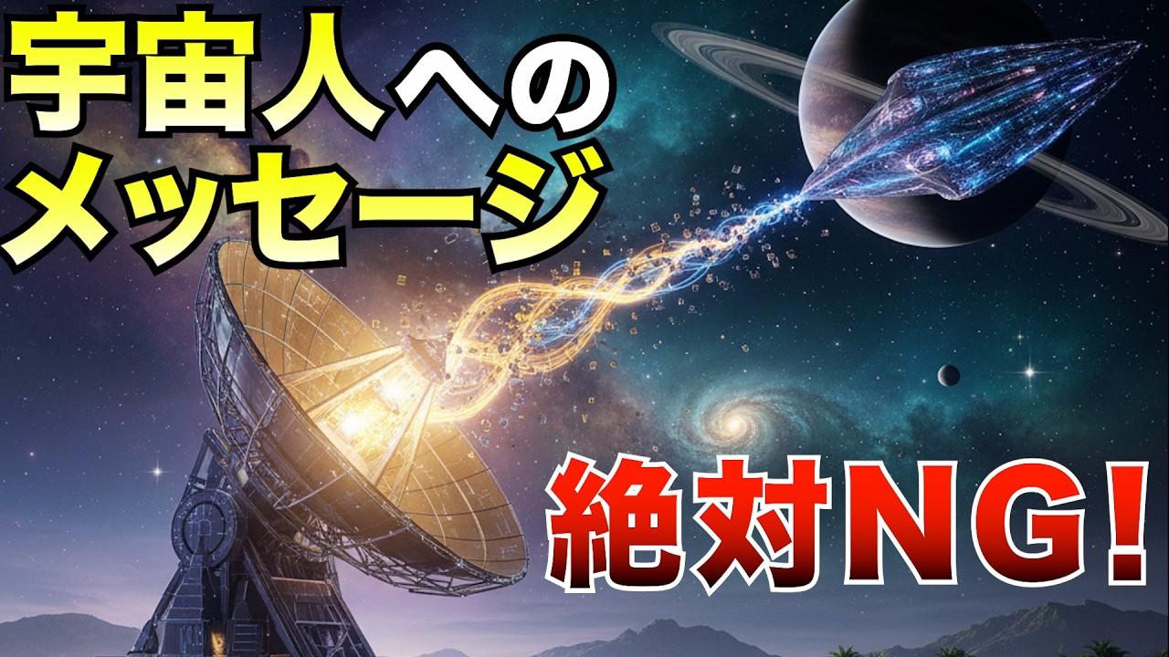 【超危険】宇宙人へのメッセージ ― 人類が絶対に送ってはいけない“禁断の通信”