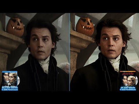Sleepy Hollow (1999) 4K vs Blu ray Review and Comparison