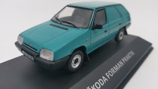 Kaleidoskop slavných vozů Škoda číslo 83 - Škoda Forman Praktik v 1:43 od DeAgostini