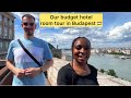 Our budget hotel room tour in budapesthungary