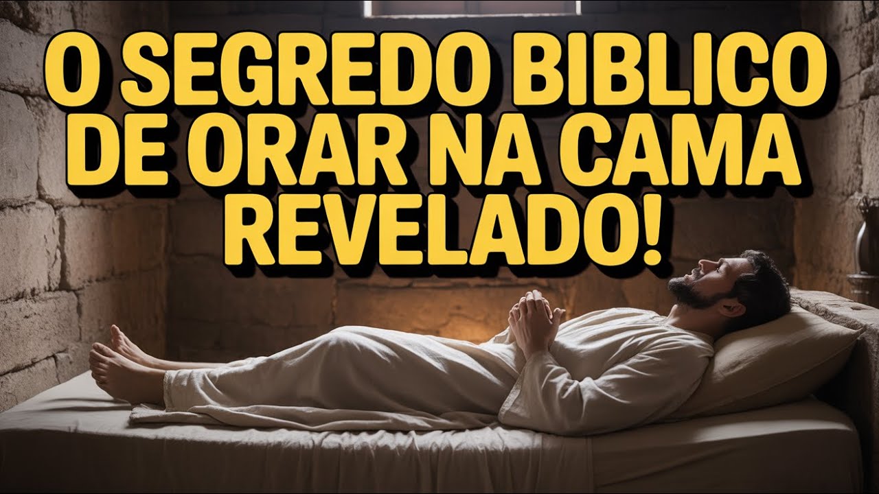 Descubra o que a Bíblia realmente ensina sobre orar deitado na cama