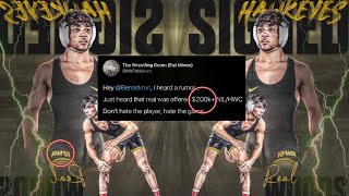 IOWA WRESTLING PAYS 100K FOR REAL WOODS