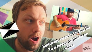 Guitarist Reacts to Alip Ba Ta (Black or White Fingerstyle Cover)