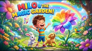 Milo and the Magic Rainbow Garden
