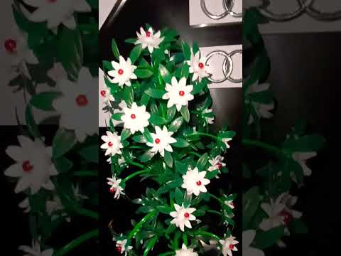 Plastic Wire Guldasta Design Guldasta Banane Ka New Ideas Guldasta Easyguldastapotdesign 