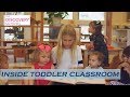 Inside montessori school  toddler classroom at the discovery school